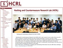 Tablet Screenshot of ocslab.hksecurity.net